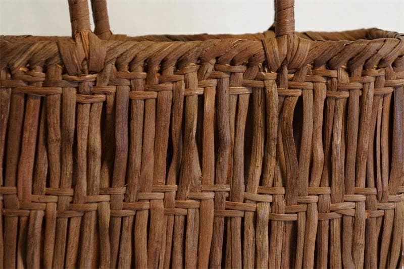 山葡萄 かごバッグ　籠 バッグ　パソコン入れ　 一番皮 網代編み