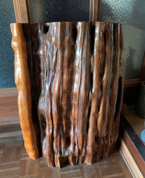 屋久杉　衝立　銘木