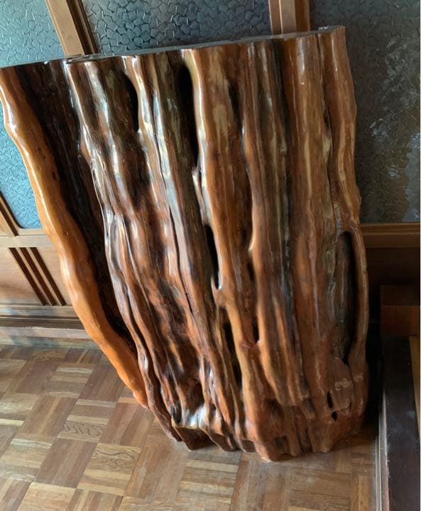 屋久杉　衝立　銘木