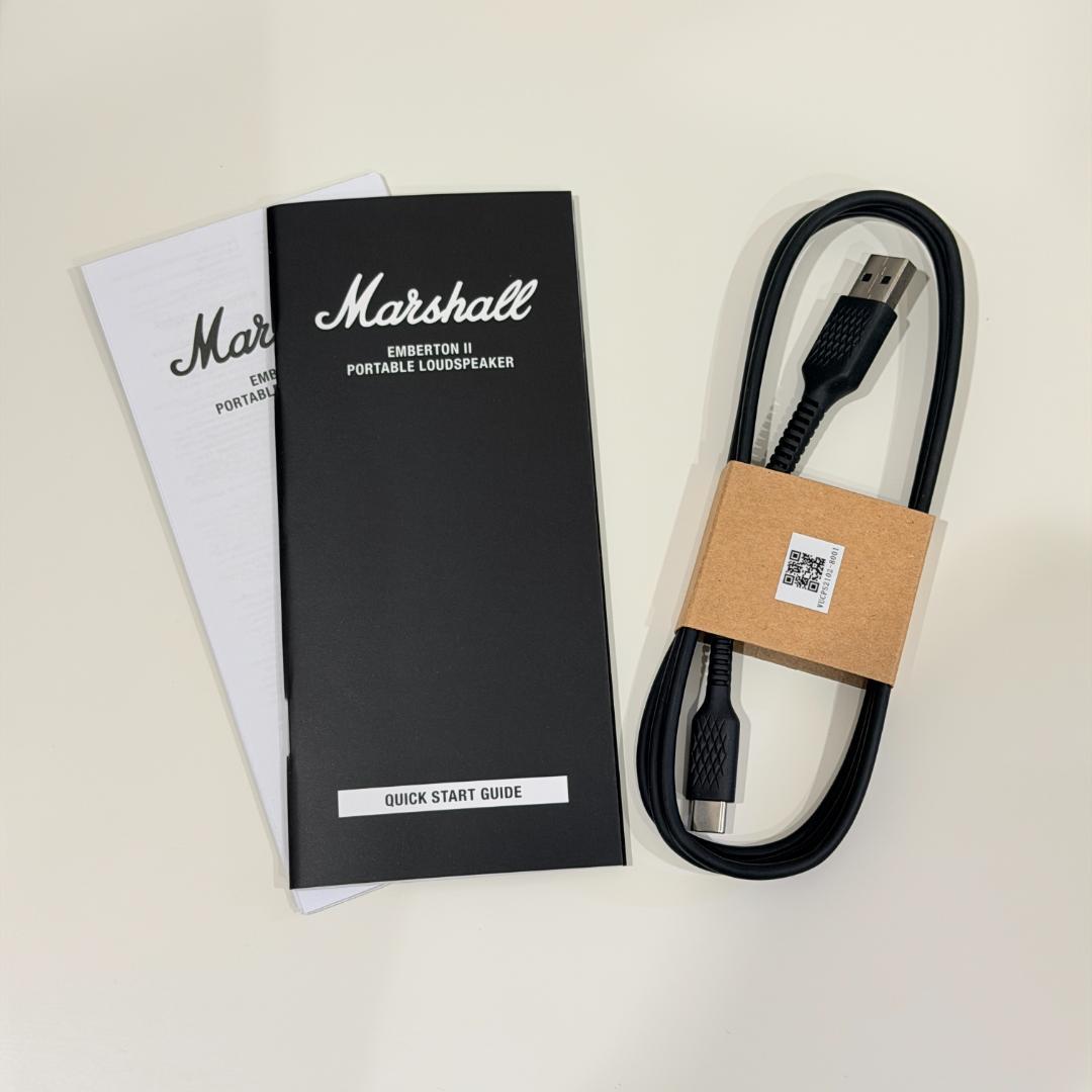 【値下】【美品】Marshall EmbertonⅡ ブラック&スチール