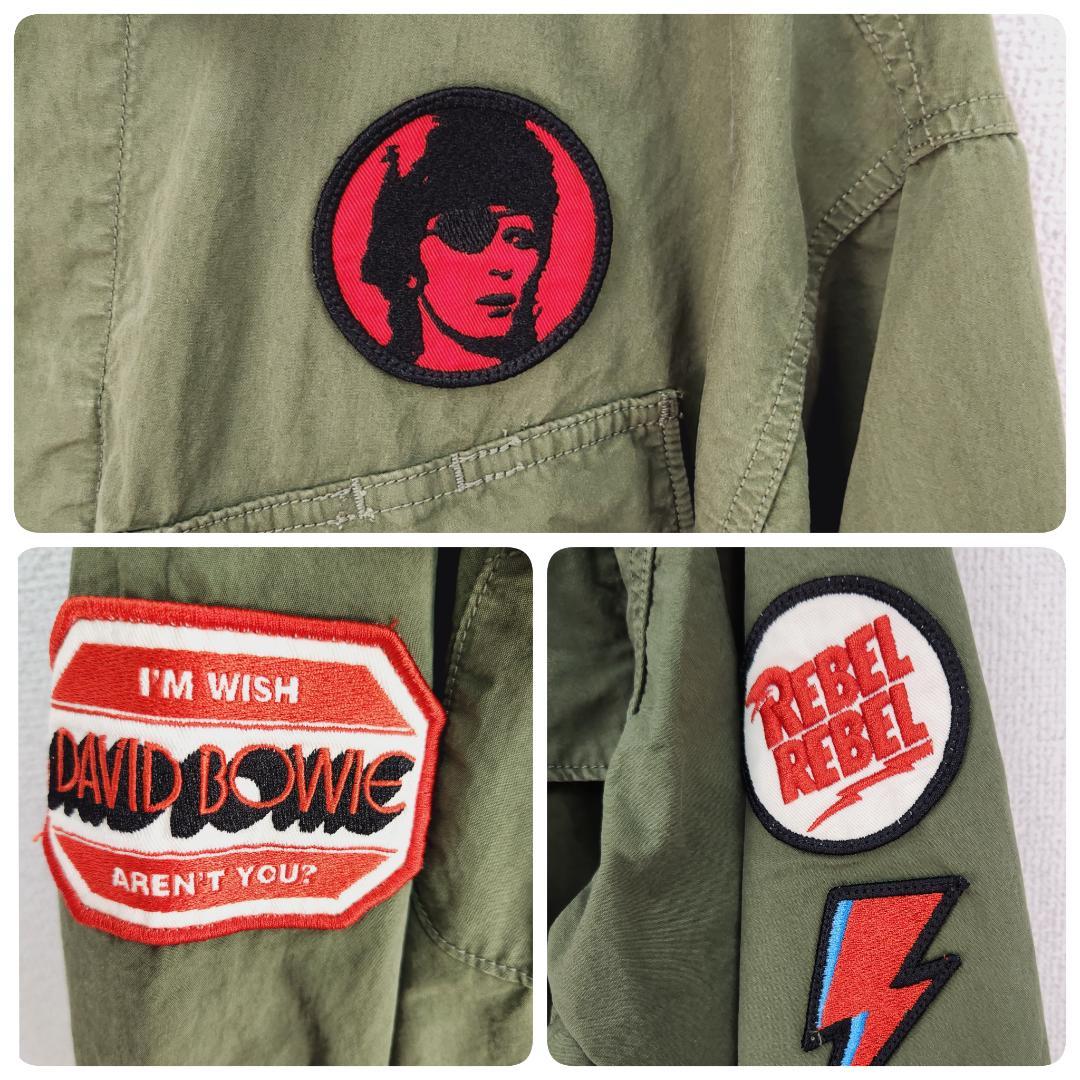 完売品★L★ヒステリック グラマー×デヴィッド・ボウイ ファティーグジャケット