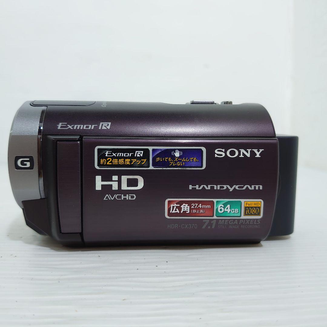 動作ok　SONY　Handycam HDR-CX370V 10年