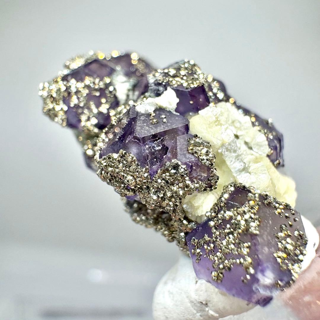 545 中国 内モンゴル産 フローライト&パイライト