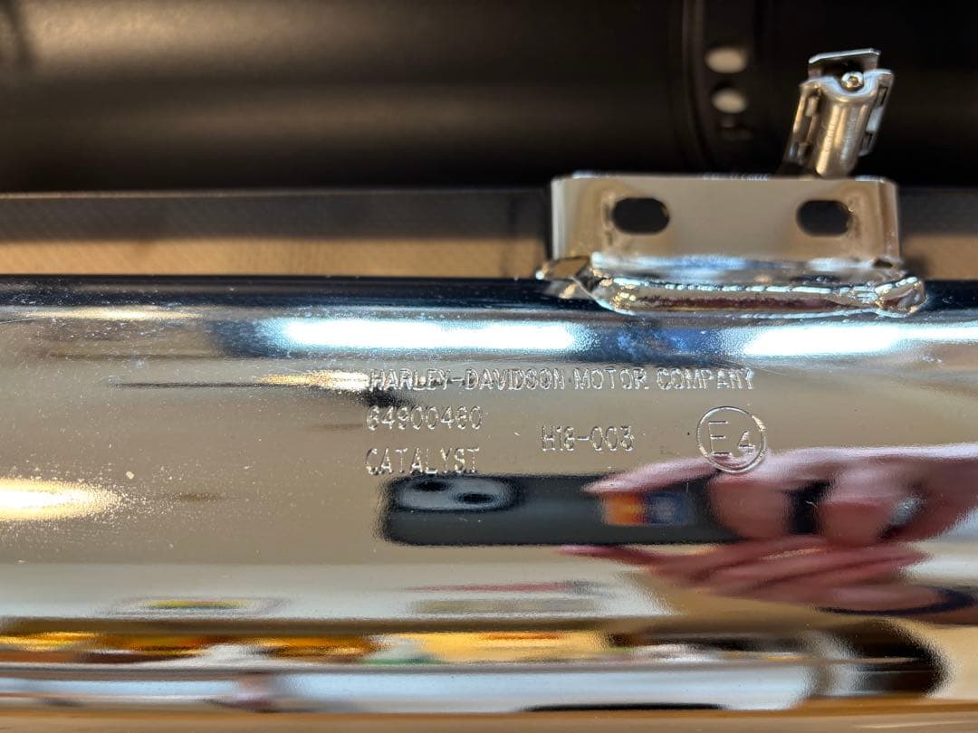 程度良 ハーレー純正 M8ソフテイル サイレンサー 18-20年