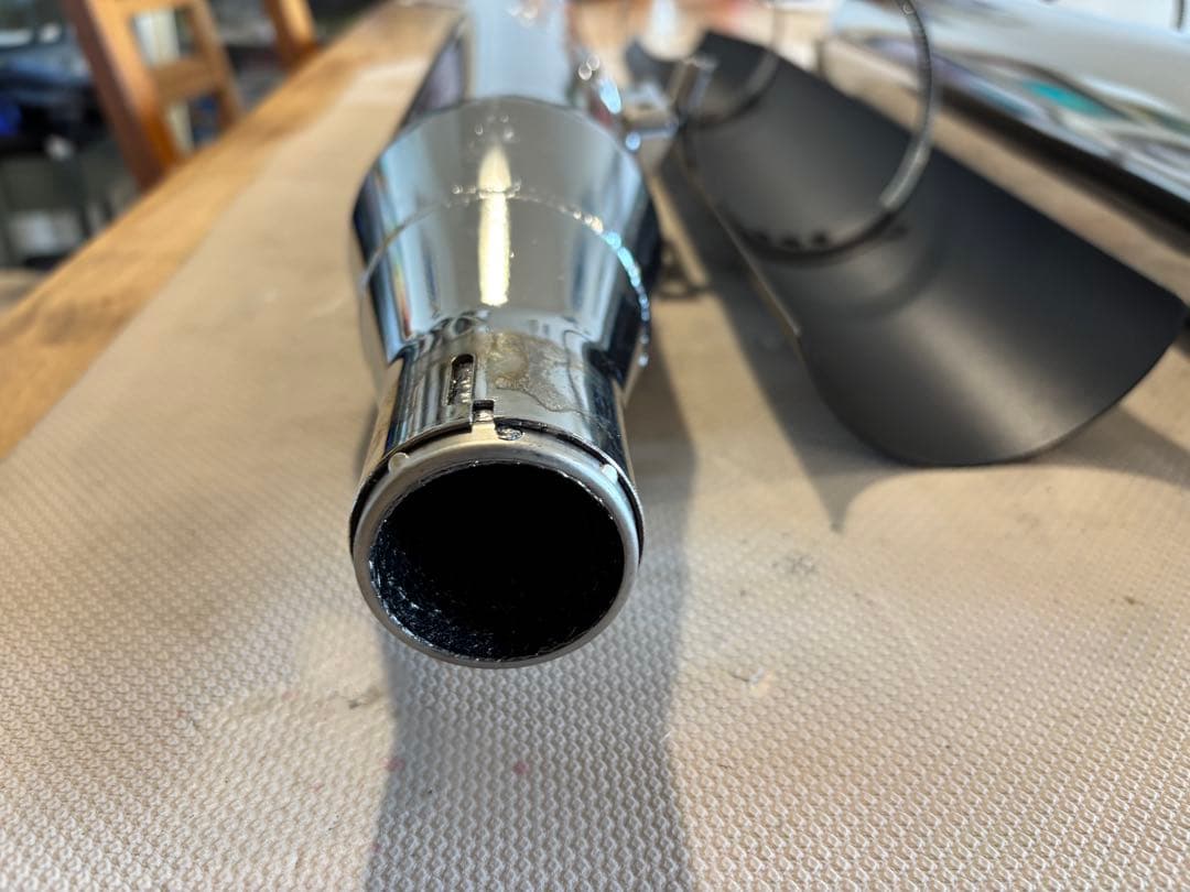 程度良 ハーレー純正 M8ソフテイル サイレンサー 18-20年