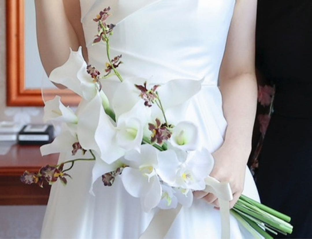 結婚式　ブーケ　アーティシャルフラワー　ウェディングブーケ