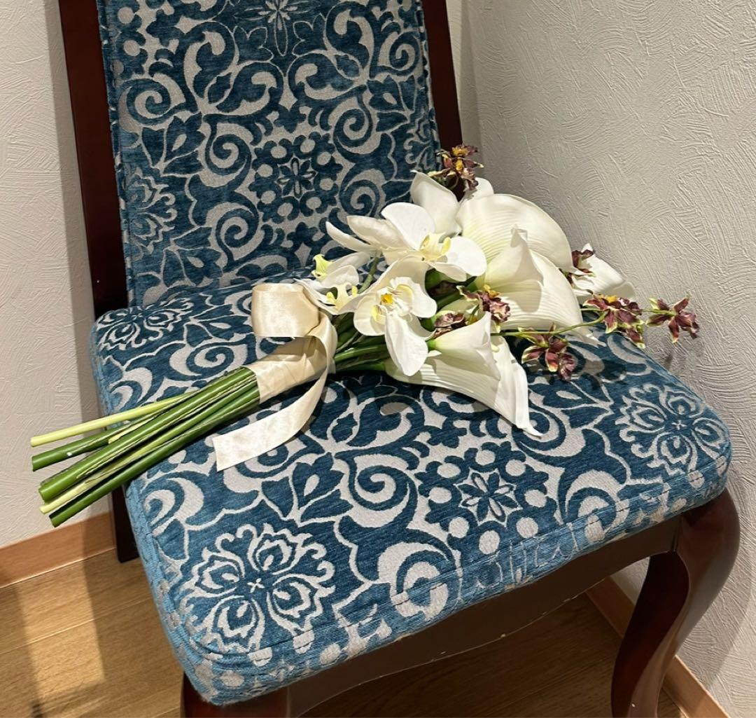 結婚式　ブーケ　アーティシャルフラワー　ウェディングブーケ