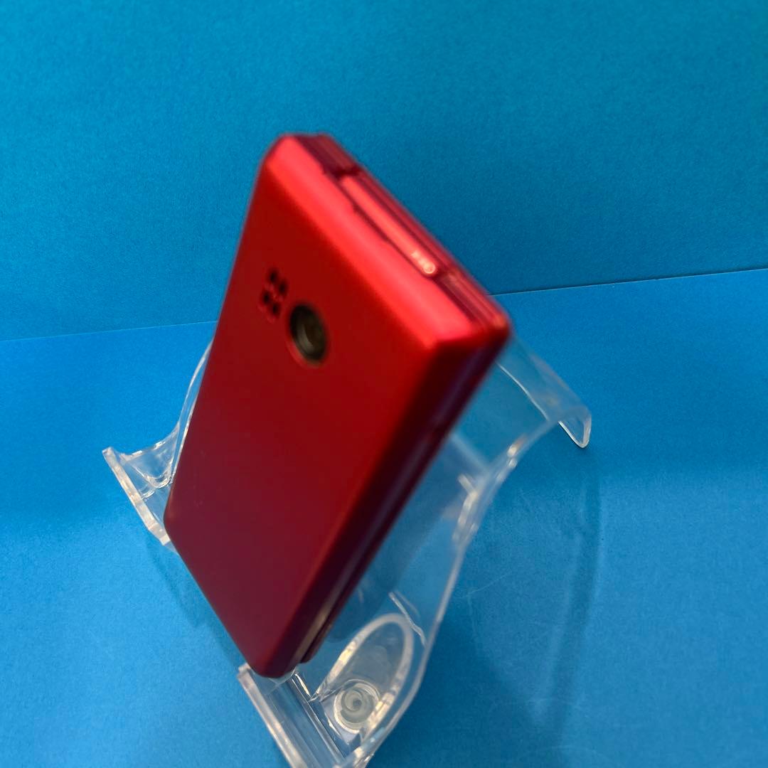 ほぼ新品 予備電池付 かんたん携帯11 SHARP A207SH 赤 SIMフリ