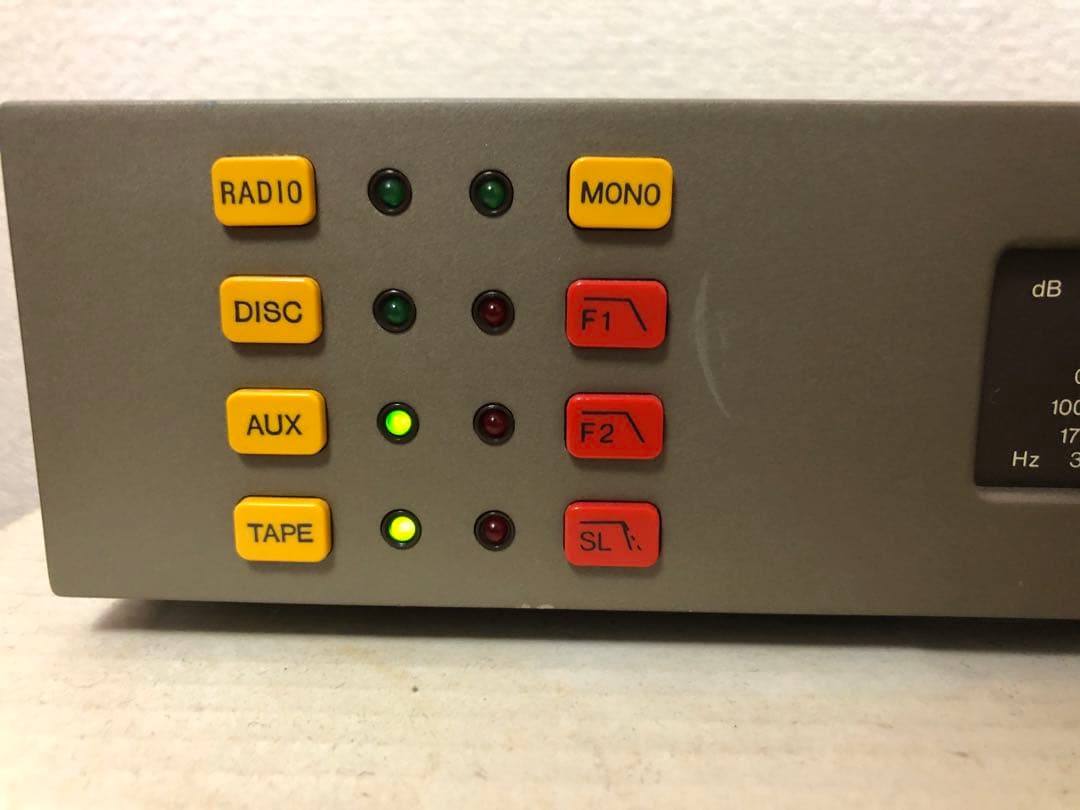 英国製 名作QUAD34プリアンプ 前期型 動作品