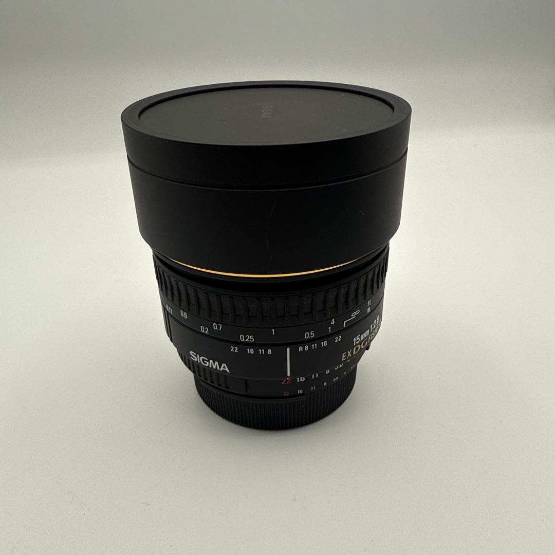 【美品】SIGMA EX 15mm F2.8 Fisheye ニコン 単焦点魚眼