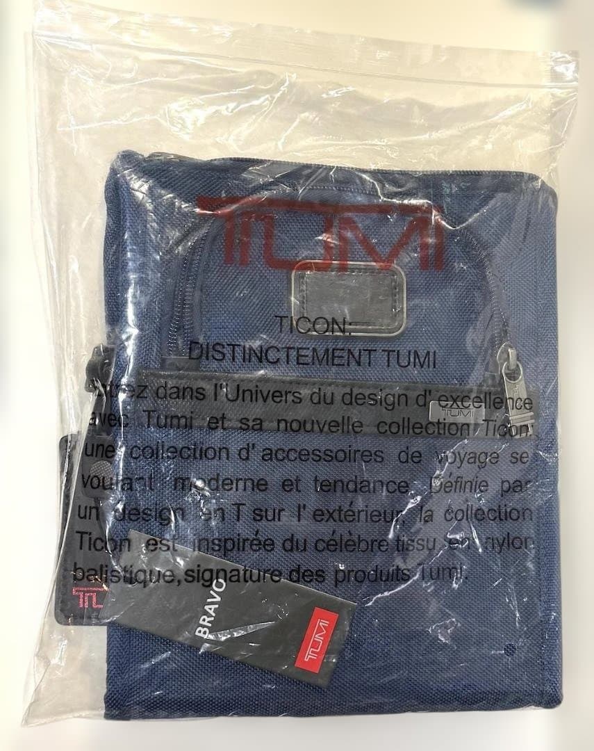 TUMI 22110D2 ポケット・バッグ・スモール ネイビー