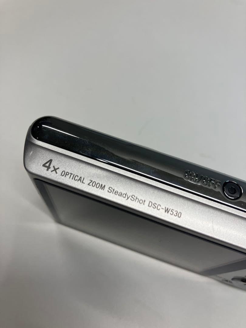 SONY デジカメ サイバーショット DSC-W530 シルバー 【A851】