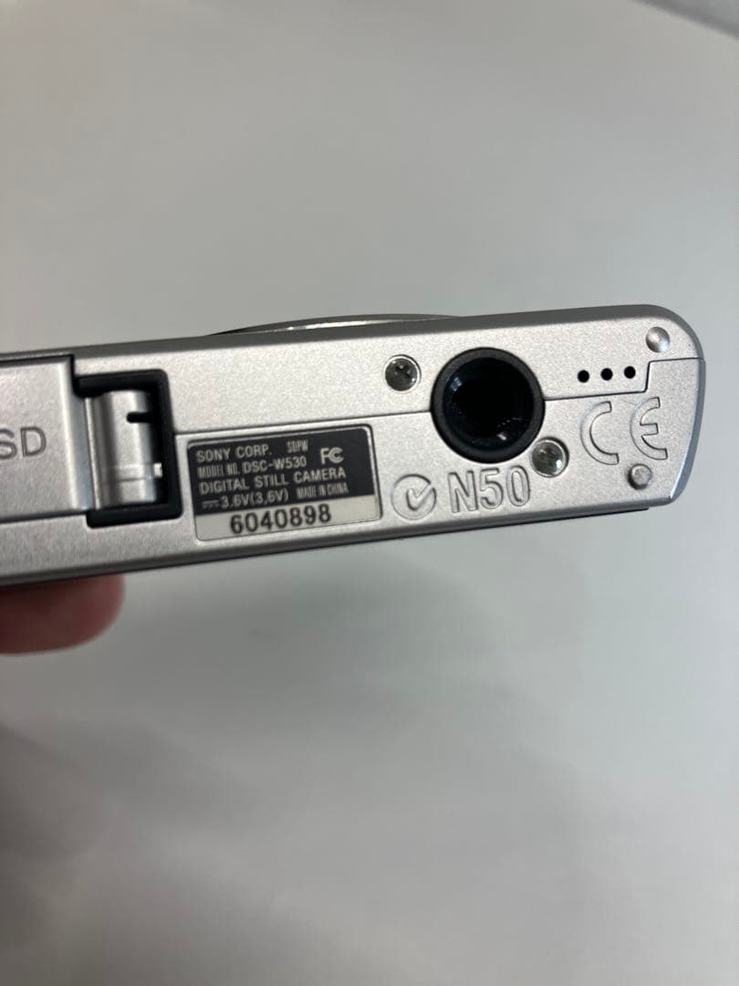 SONY デジカメ サイバーショット DSC-W530 シルバー 【A851】