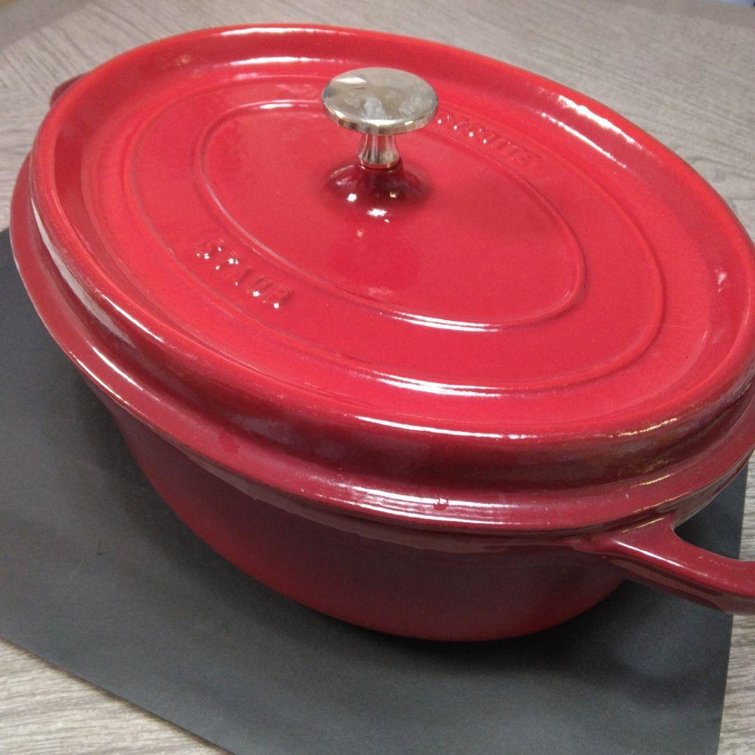 ストウブ Staub 鍋 29cm 楕円