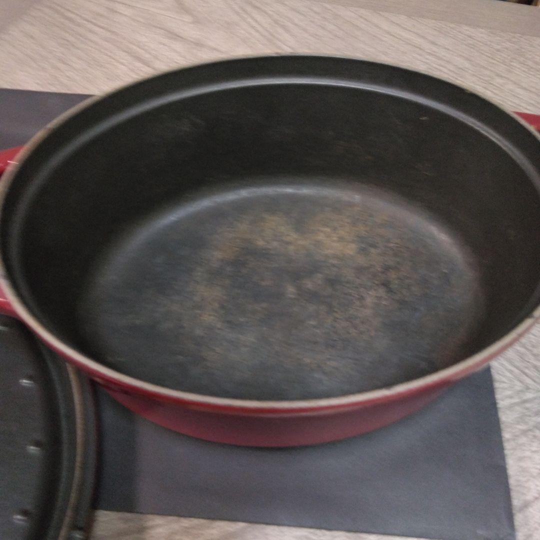 ストウブ Staub 鍋 29cm 楕円