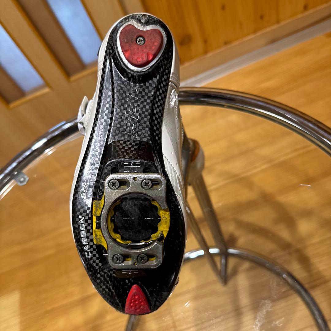 シディ SIDI エルゴ ERGO3カーボン　白 EU41 スピードプレイ専用