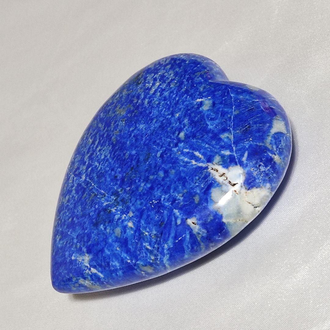 パワーストーン　天然石　アフガニスタン産　ラピスラズリ　ハート　178g　224