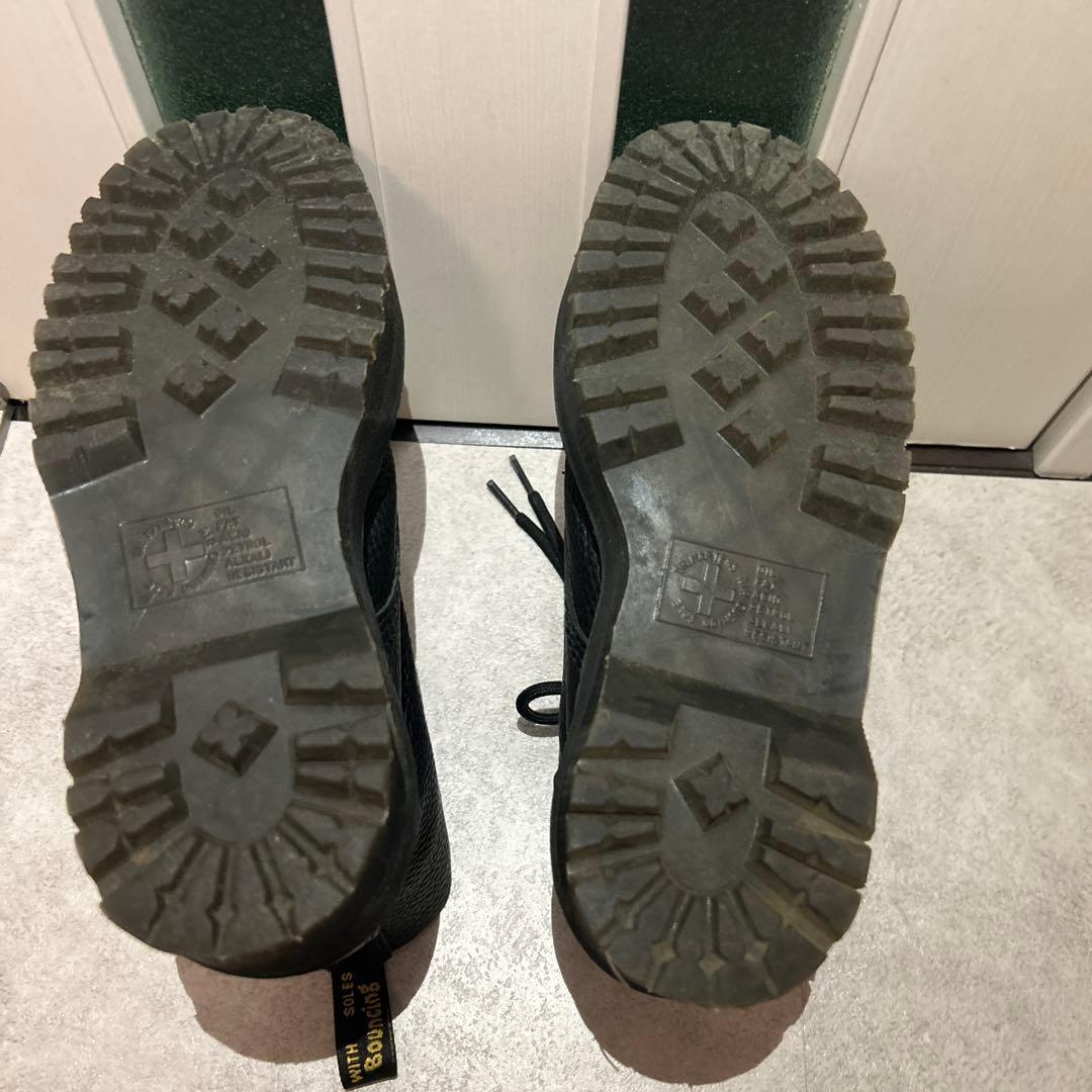 ドクターマーチン　レザー ハイカット厚底ブーツ 黒　UK4 EU37