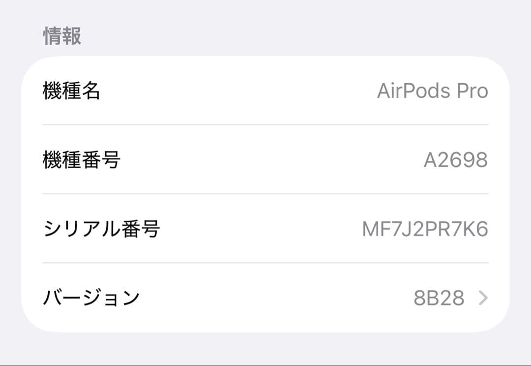 クリーニング済 AirPods Pro 2 フルセット（充電ケースは昨年購入）