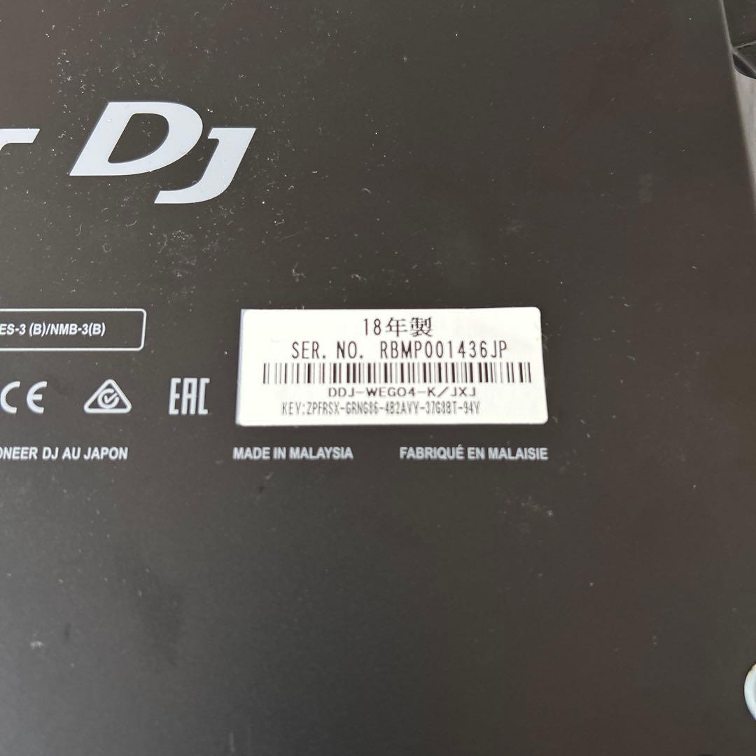 Pioneer DJ DJコントローラー DDJ-WEGO4