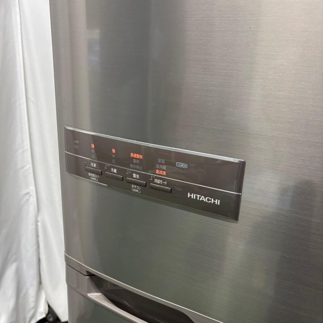 ★104　日立　冷蔵庫　大型　400-500ℓ　安い　綺麗　中古　右開　設置無料