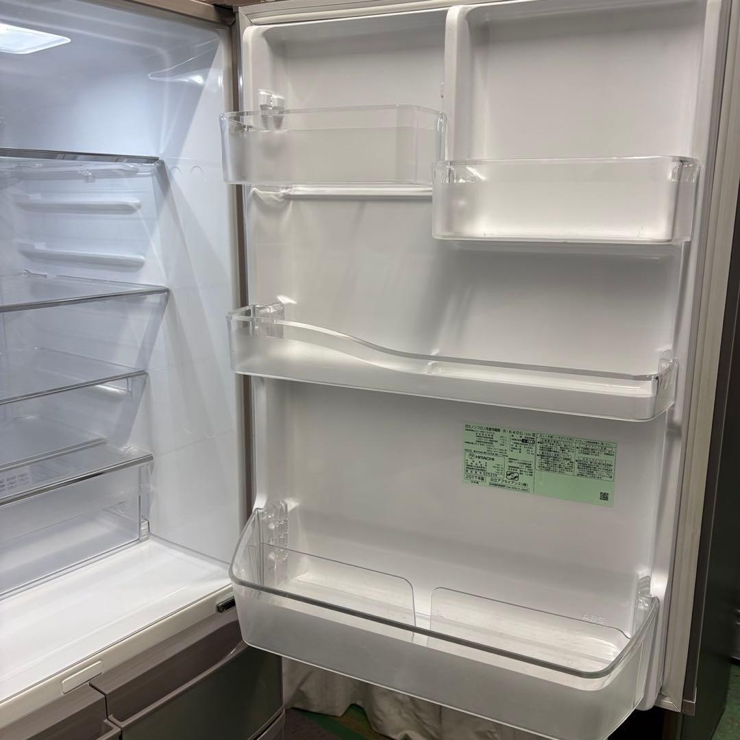 ★104　日立　冷蔵庫　大型　400-500ℓ　安い　綺麗　中古　右開　設置無料