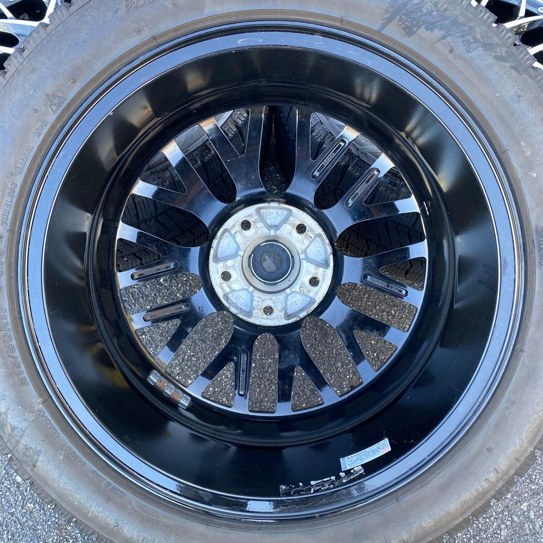 中古バリ溝‼️ブリヂストンスタッドレスセット215/50R17 プリウスα等