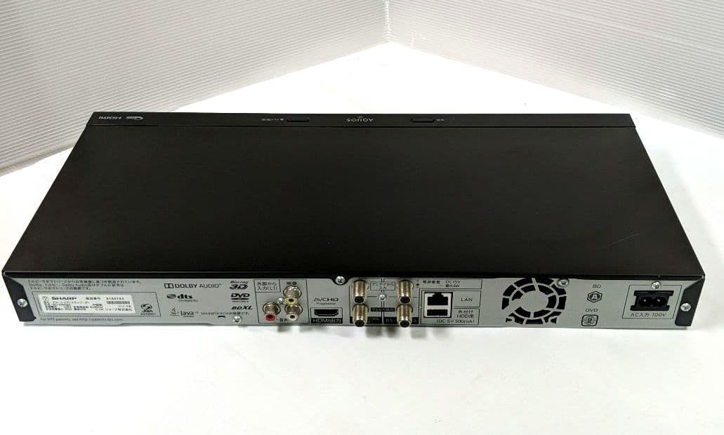 SHARP ブルーレイディスクレコーダー　BD-NW520