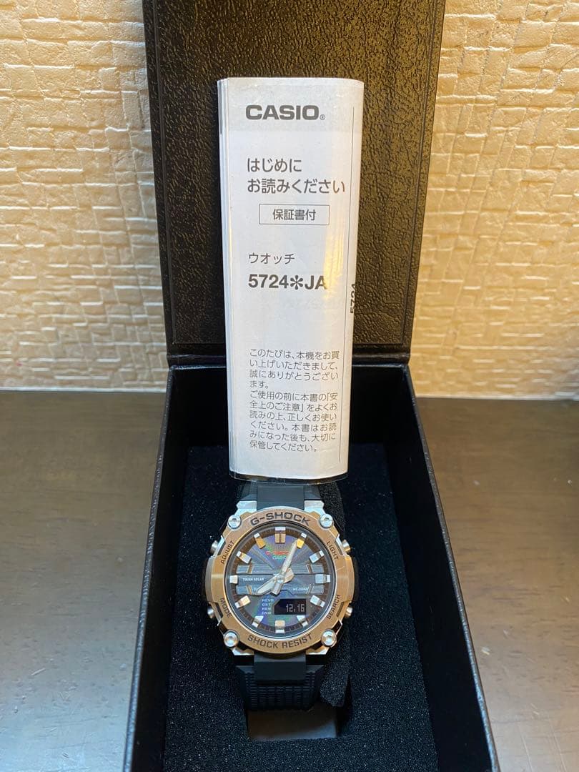 【使用僅か極美品】G-SHOCK GST-B600-1AJF Bluetooth