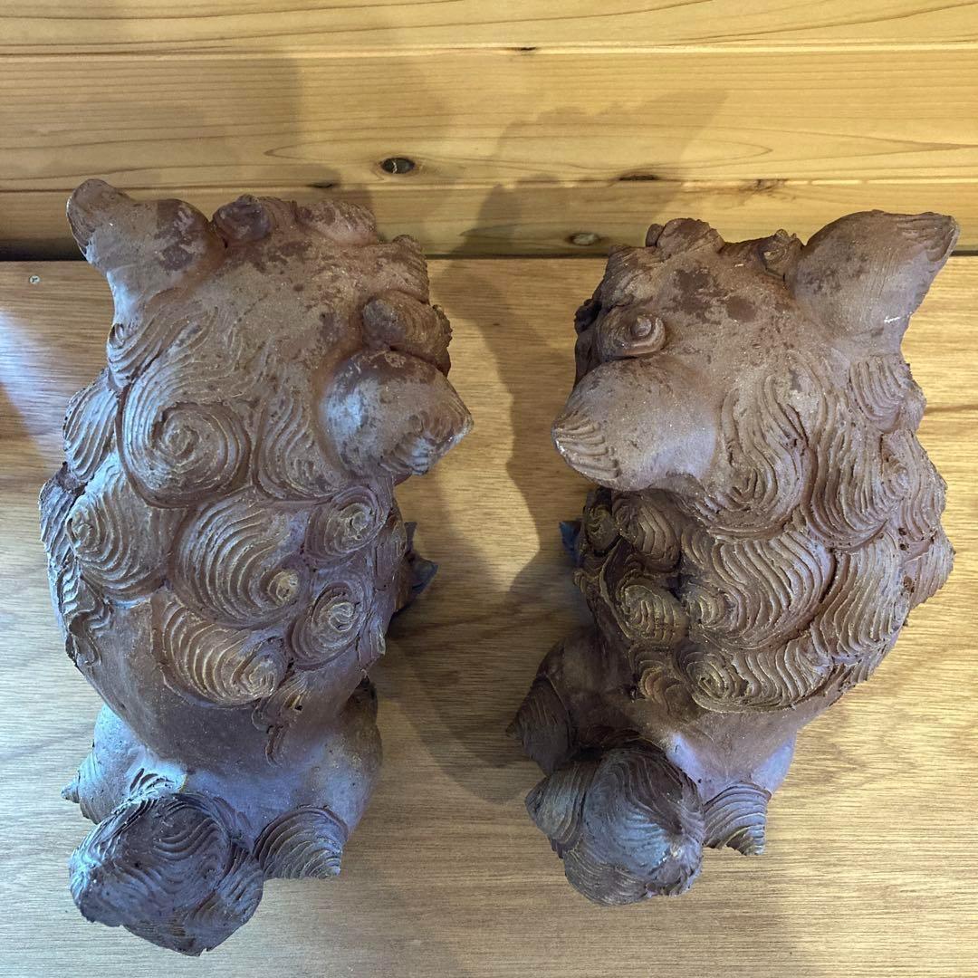 VINTAGE シーサー 王道 守り神 魔除け antique 希少 置物