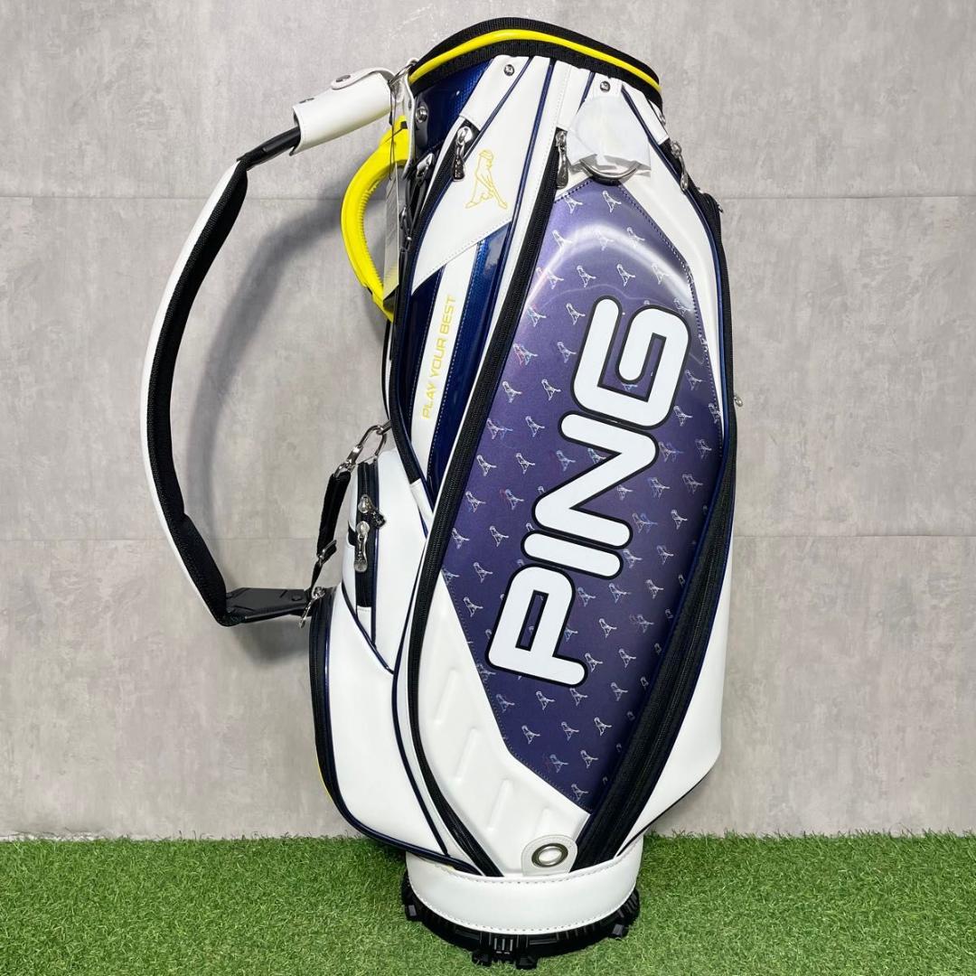 【新品】PING ピン キャディバッグ ゴルフバッグ ミスターピン MrPING