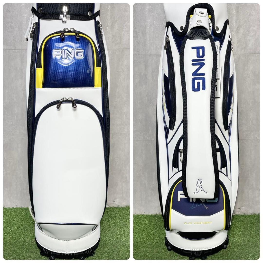 【新品】PING ピン キャディバッグ ゴルフバッグ ミスターピン MrPING