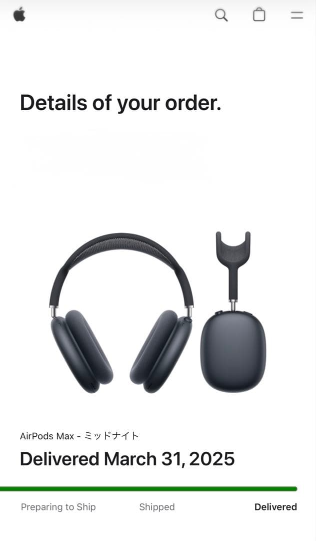 Airpods Pro Max ミッドナイト