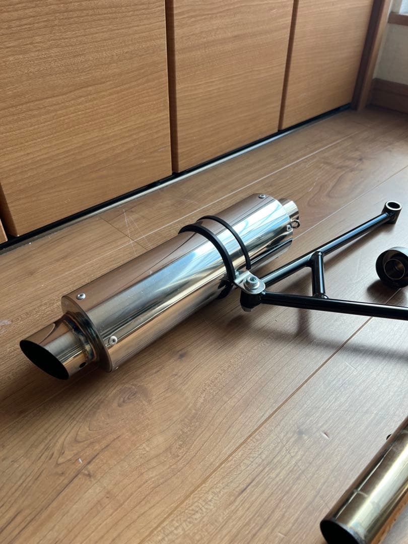 ガレージバルシグナスXマフラー2025モデルバッフル付きストリート仕様4型5型用