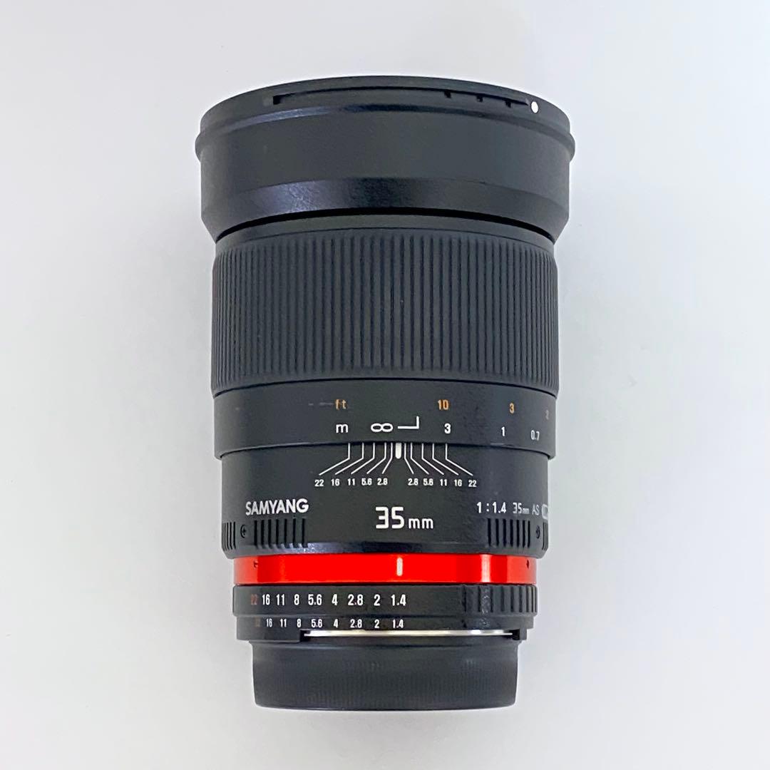 SAMYANGサムヤン単焦点 F1.4 35mm