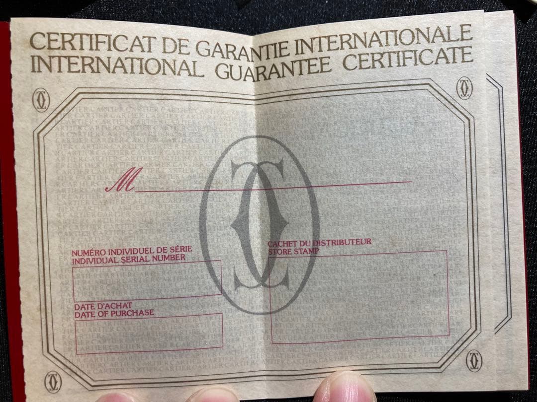 【未開封】カルティエ ボールペン 説明書付き