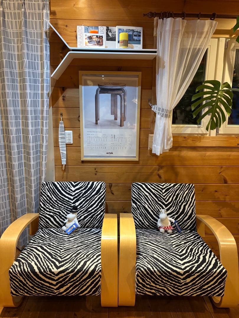 北欧家具artekアルテックソファタンク400ゼブラ1脚