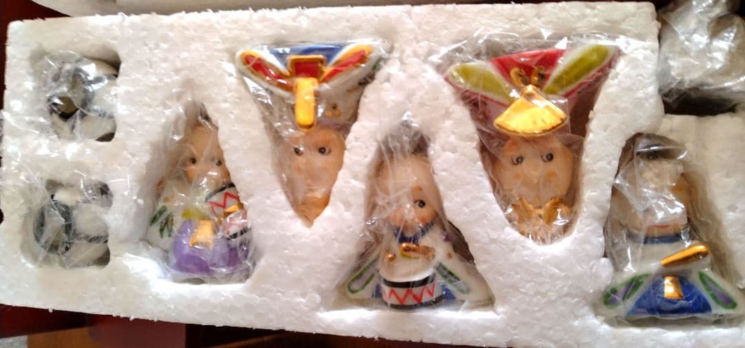 未使用◆ ローズ・オニール◆キューピー雛人形3段飾り◆