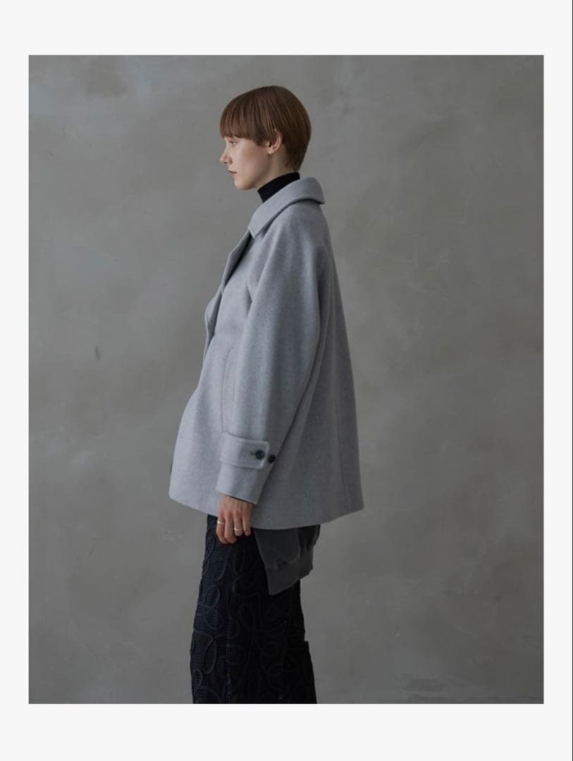 アーバンリサーチ スーパー100メルトンPコート 美品