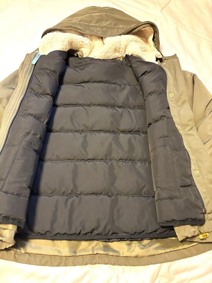 BARNYARDSTORM 3シーズン使える　ダウンモッズコート　3way