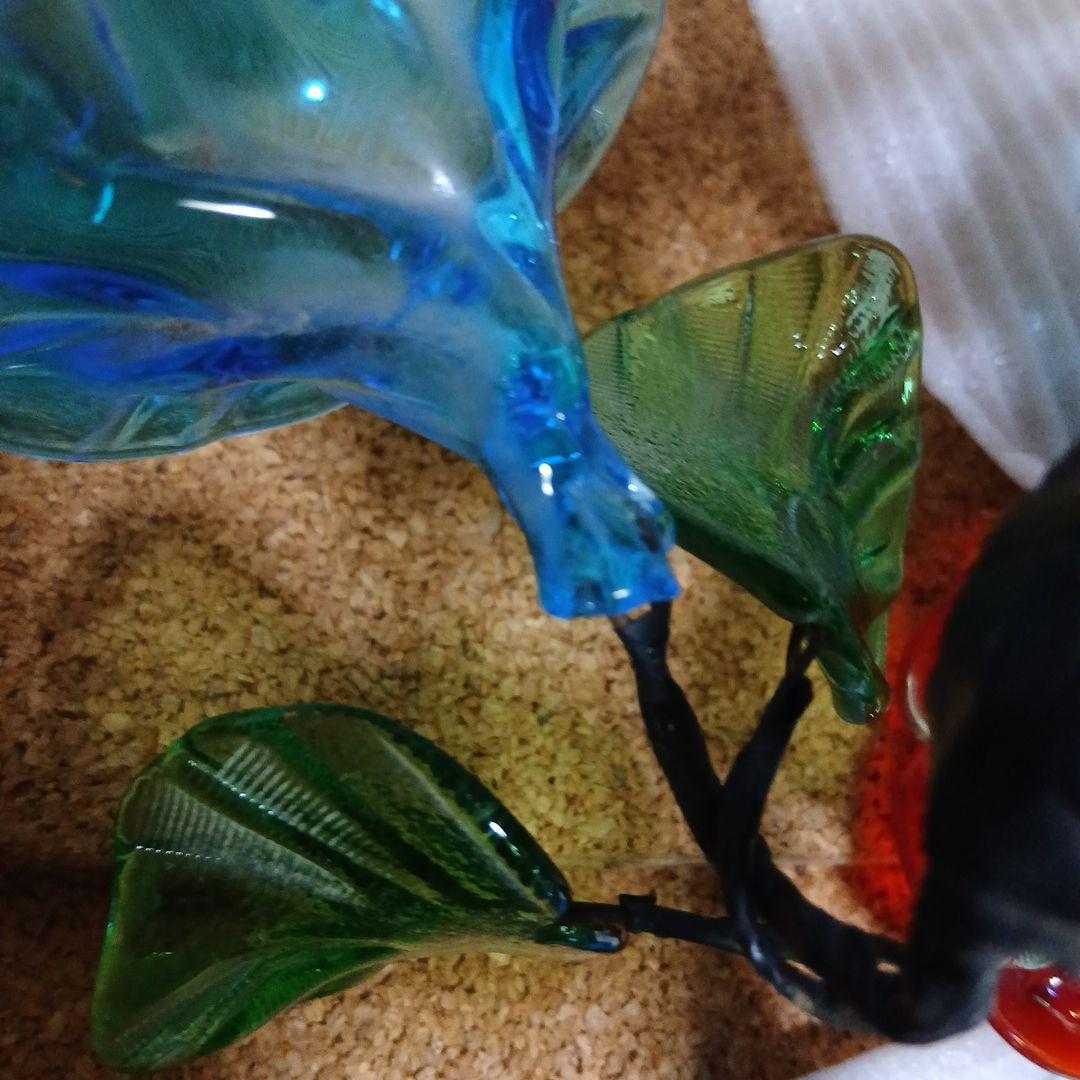 琉球ガラス花瓶 花