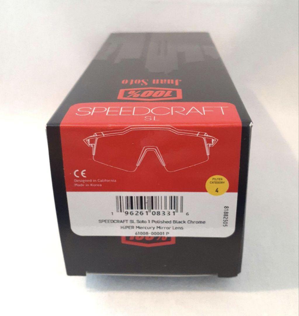 100% SPEEDCRAFT SL フアン・ソト ワンハンドレッド サングラス