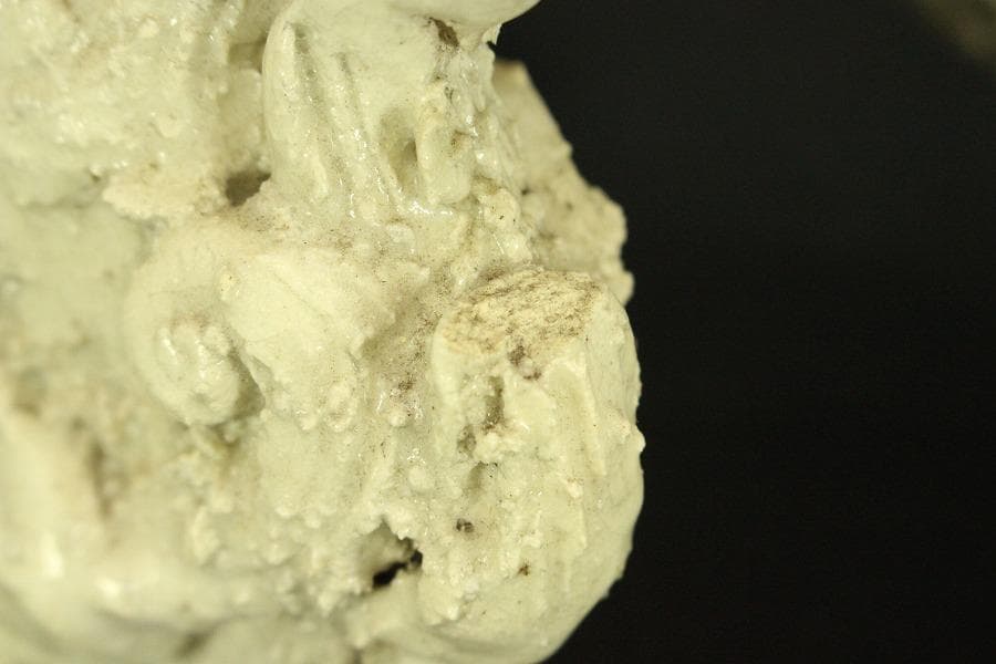 古美術 古萩 獅子 置物 時代物(A676)