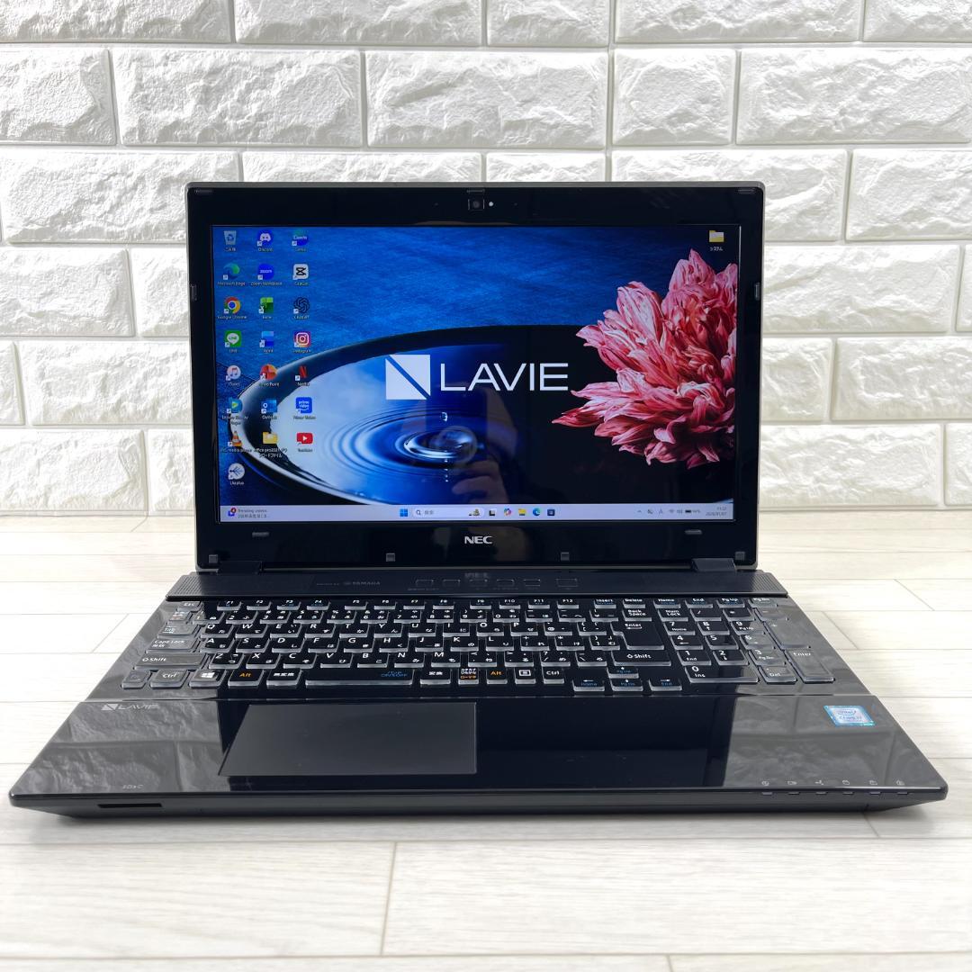 NEC LAVIE i7 SSD＋HDD メモリ16 タッチパネル ノートPC