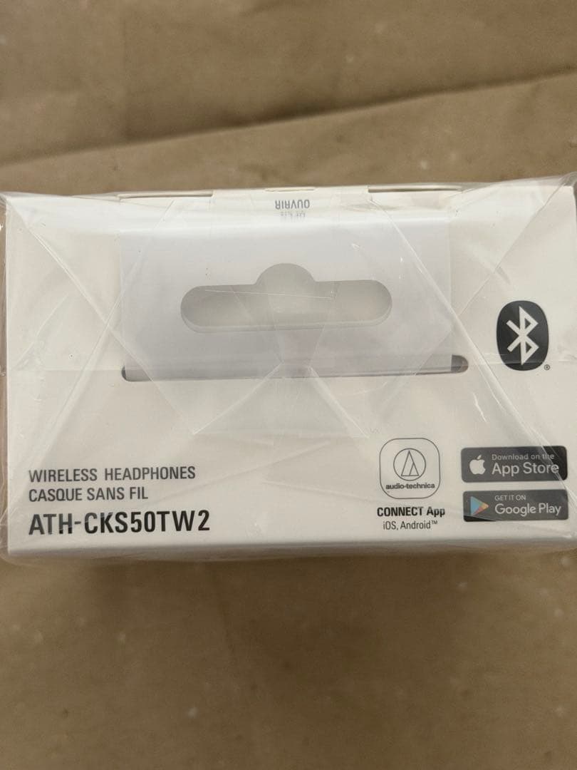 新品未開封オーディオテクニカフルワイヤレスイヤホンATH-CKS50TW2BK