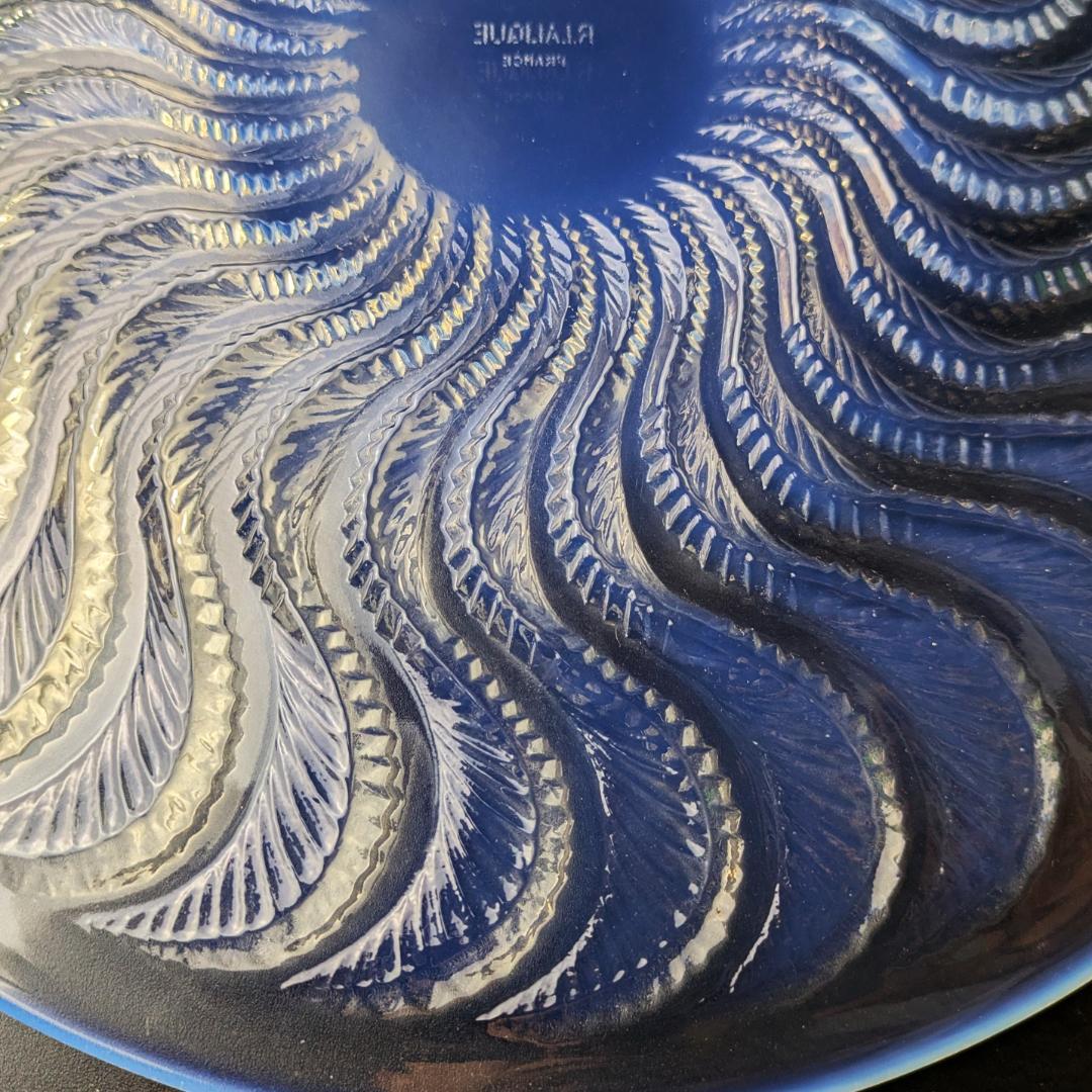 ルネ ラリック オパルセント皿 アクティニア イソギンチャク 1933年頃作品