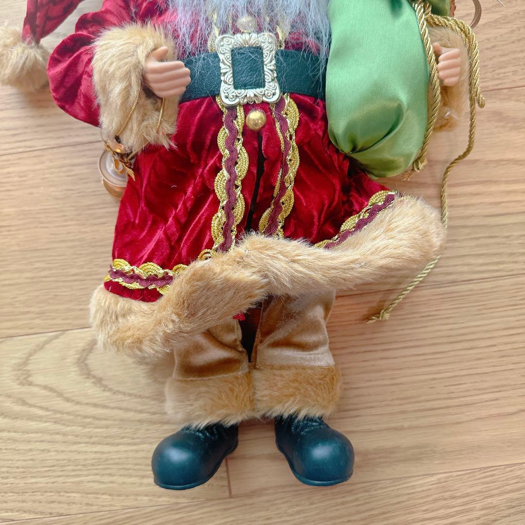 【新品】クリスマス サンタクロース ハルモニア 人形 45cm