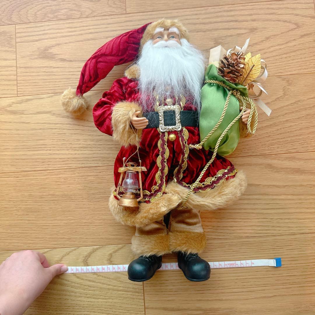 【新品】クリスマス サンタクロース ハルモニア 人形 45cm