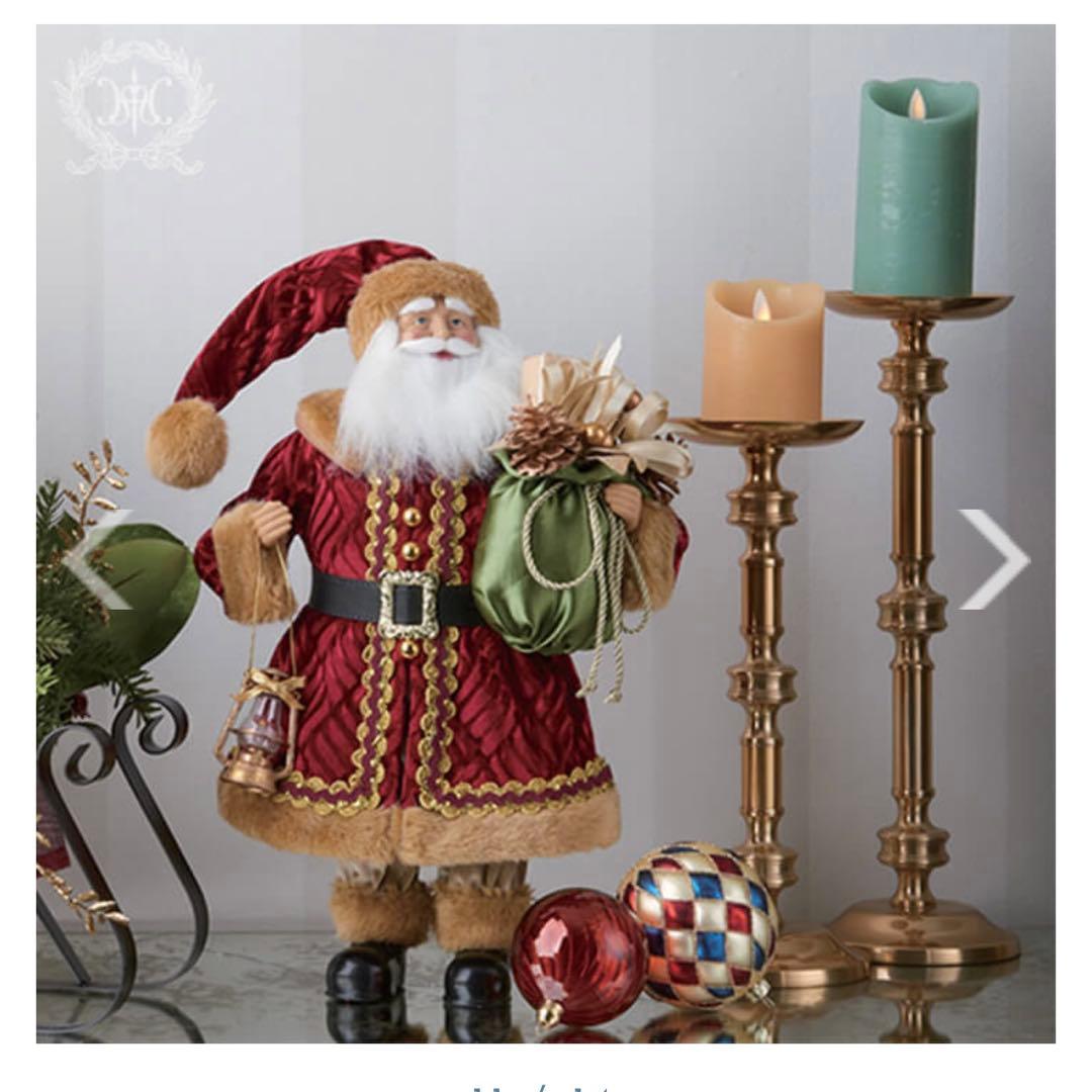 【新品】クリスマス サンタクロース ハルモニア 人形 45cm