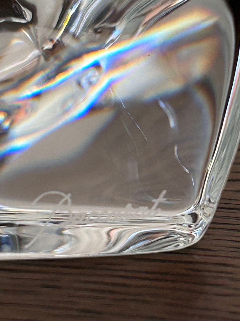 バカラ マサイフラワーベース　未使用